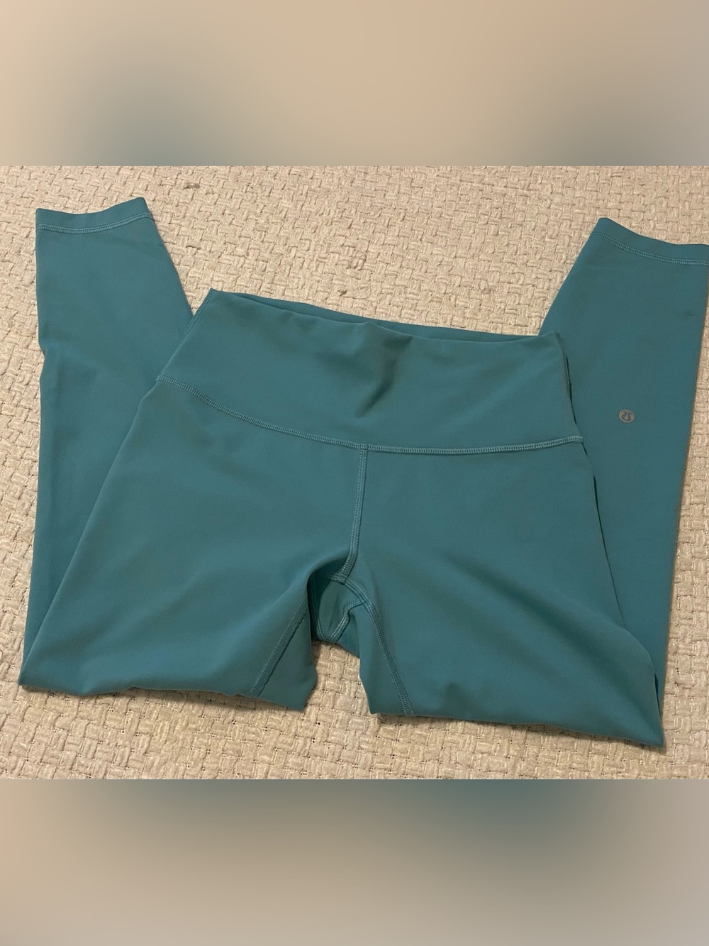 lululemon athletica Light Aqua Performance Leggings
